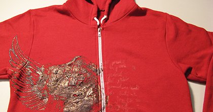 Curing Ink on Fleece