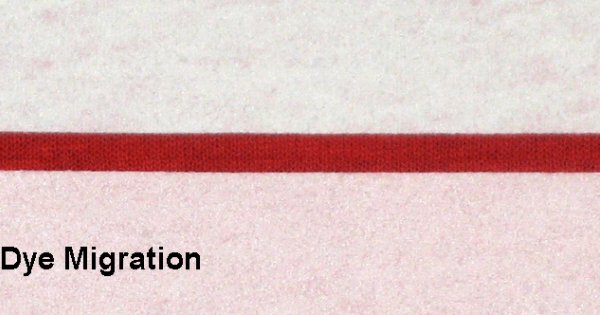 How to Test for Dye Migration and/or Ghosting